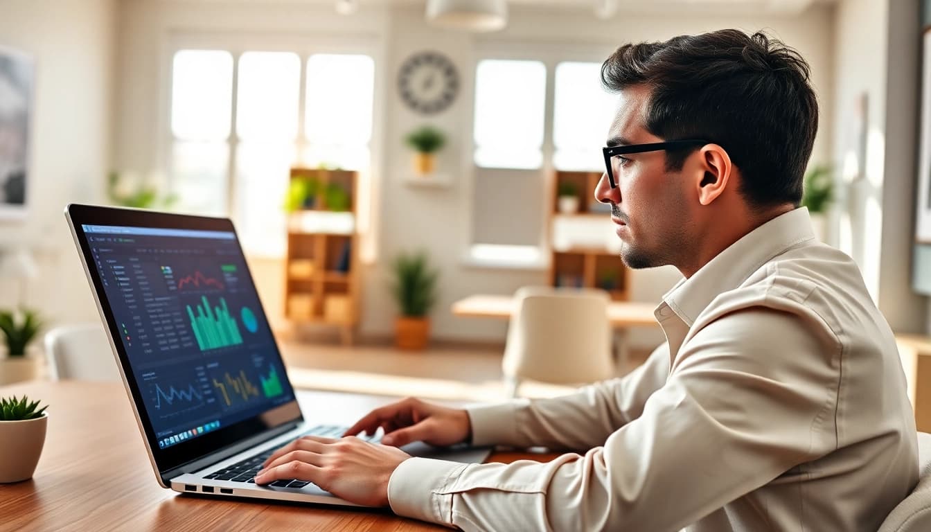 Understanding unnatural links recovery strategies with SEO expert analyzing data on a laptop.