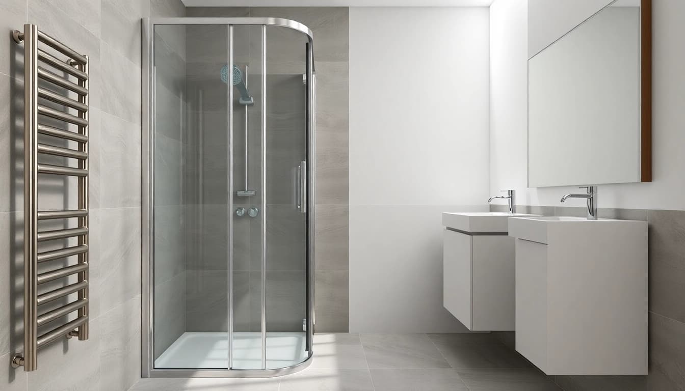 Verbessern Sie Ihr Badezimmer mit hochwertigen sonni sanitär Produkten, inklusive Duschkabinen und Heizkörpern.