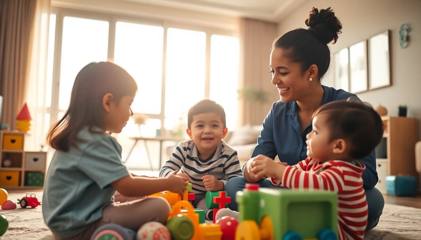 Find a Nanny in Dubai providing caring childcare in a vibrant, welcoming environment