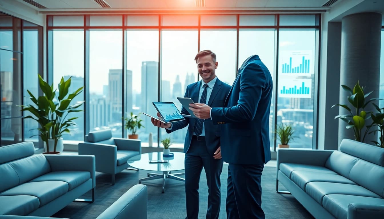 Engaging pedrovazpaulo operations consulting professional surrounded by performance metrics.