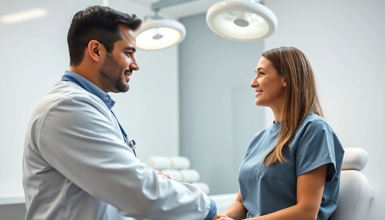 Erleben Sie Plastische Chirurgie Hamburg mit einem vertrauensvollen Arzt-Patienten-Gespräch.