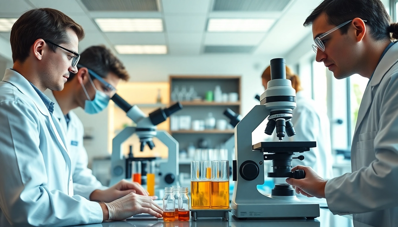 Research on win55 in a modern healthcare lab, featuring scientists and cutting-edge technology.