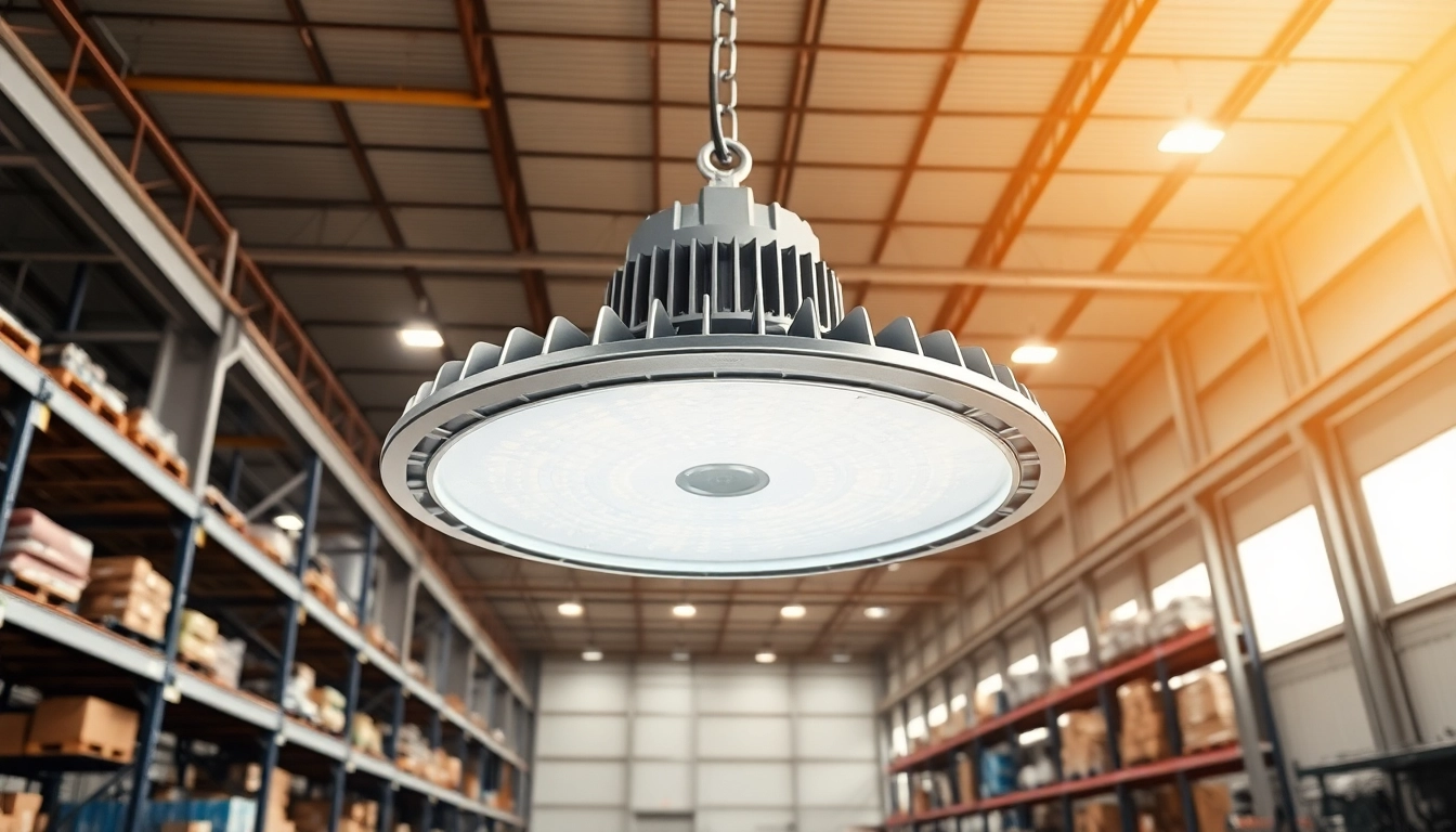 High Bay verlichting voor optimale verlichting in een industriële ruimte.