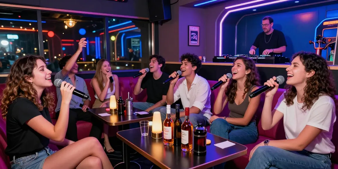 Enjoy a vibrant night at https://www.magic4karaoke.com/ as friends sing and celebrate in a trendy karaoke lounge.