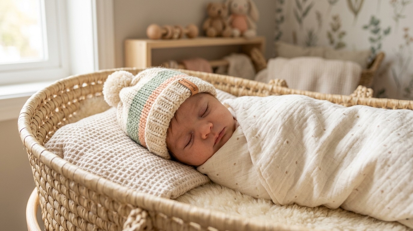 Bonnet bébé naissance : indispensable pour la maternité