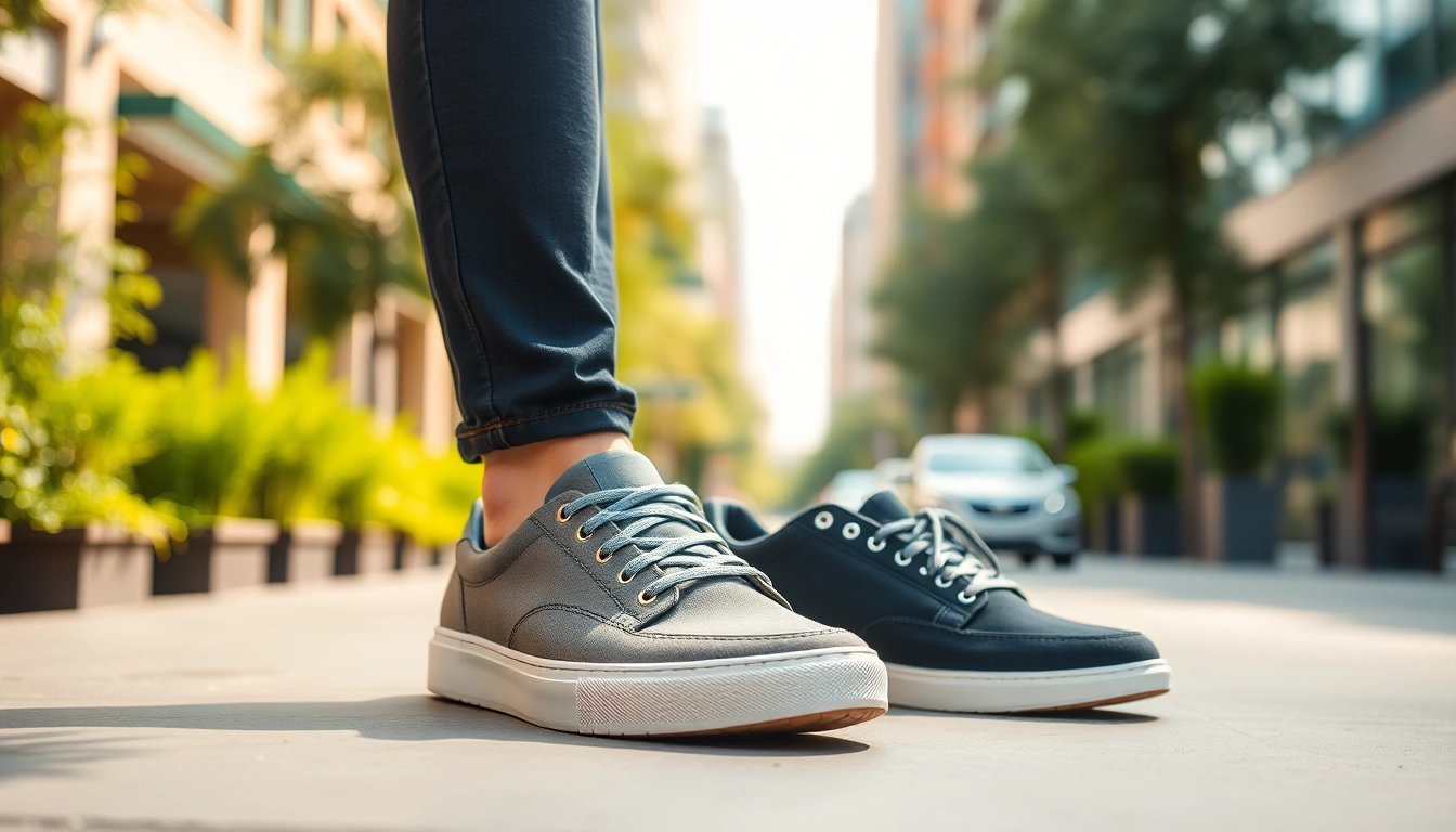 Zapatos casuales para hombres con estilo y comodidad, ideal para días informales.