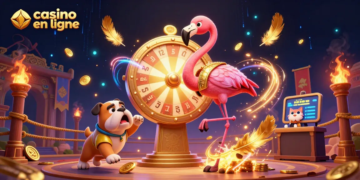 Jouer au casino en ligne avec des gains rapides dans une scène animée et festive