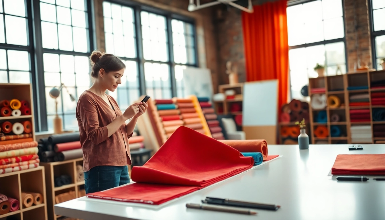 Verken de veelzijdigheid van stoffen webshop Nederland met kleurrijke stoffen en designs.