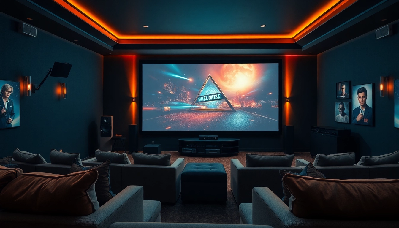 ดูการตั้งค่าฉากจอภาพยนตร์ที่บ้านบน 7-hd.com พร้อมบรรยากาศที่น่าตื่นเต้น