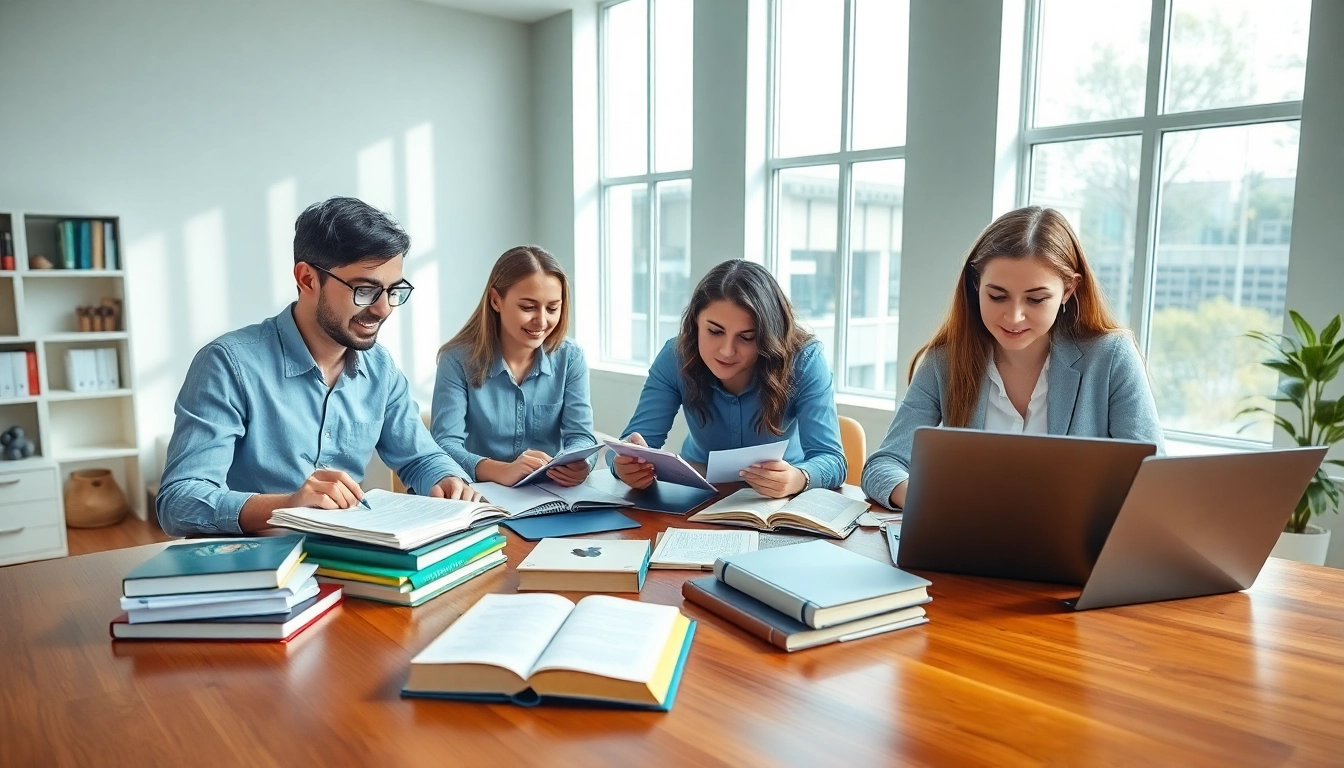 Students exploring alternatives to traditional exam prep in a bright study environment.