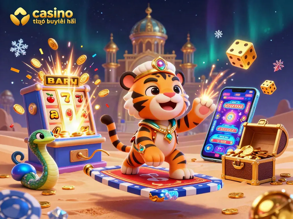 Chiến thắng lớn tại casino trực tuyến uy tín nhất với máy đánh bạc đầy hấp dẫn và jackpot khổng lồ.