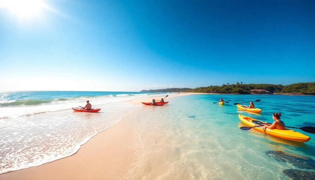 O que fazer em Paripueira inclui praticar caiaque e snorkel em praias deslumbrantes.