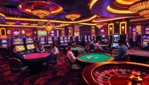 Experience thrilling gameplay at KJC ONL's vibrant casino with exciting poker and slots.
