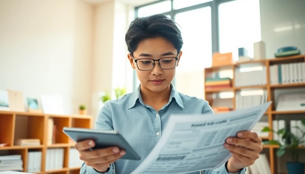 카드깡과 관련된 금융 데이터를 분석하는 인물의 모습