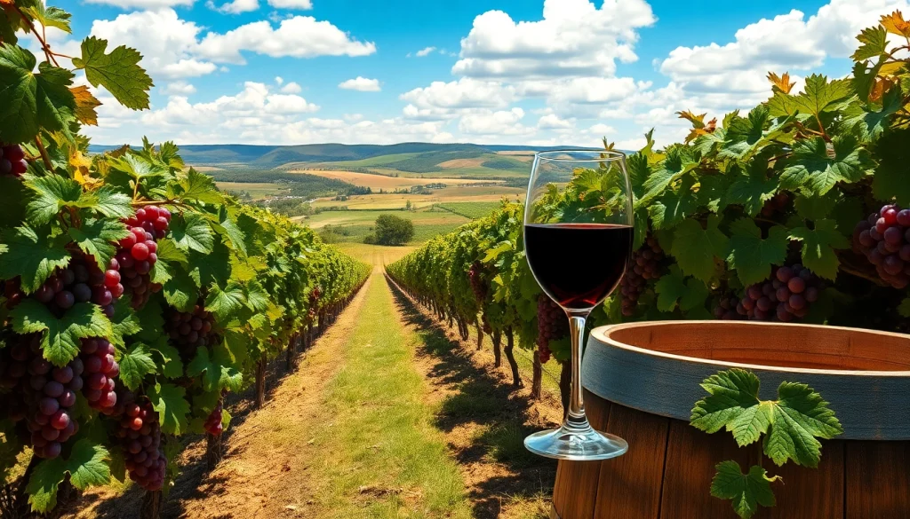 Experience the beauty of clarksburg wineries surrounded by lush vineyards and a picturesque landscape.