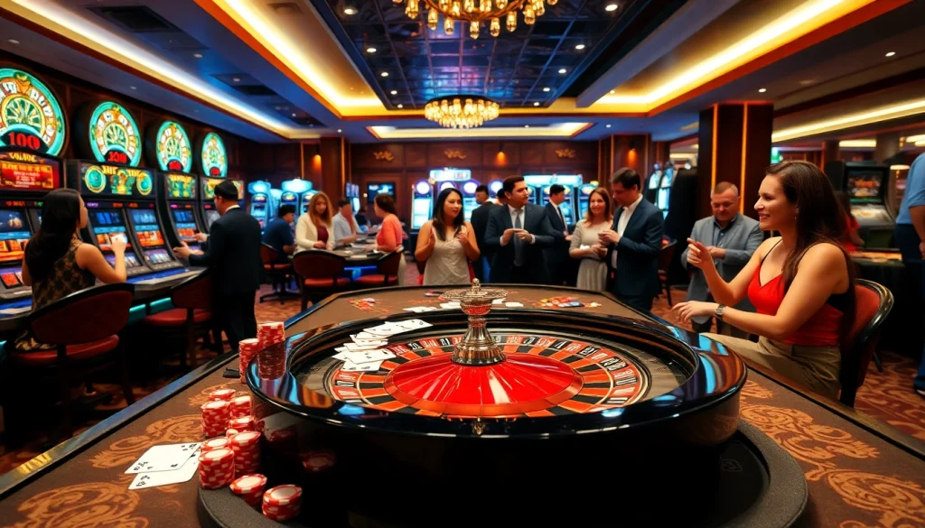 Experience the thrill of gambling at Trang chủ Haywin with luxurious casino elements.