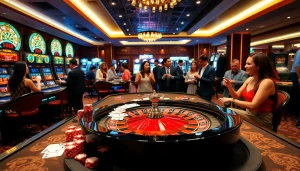 Experience the thrill of gambling at Trang chủ Haywin with luxurious casino elements.