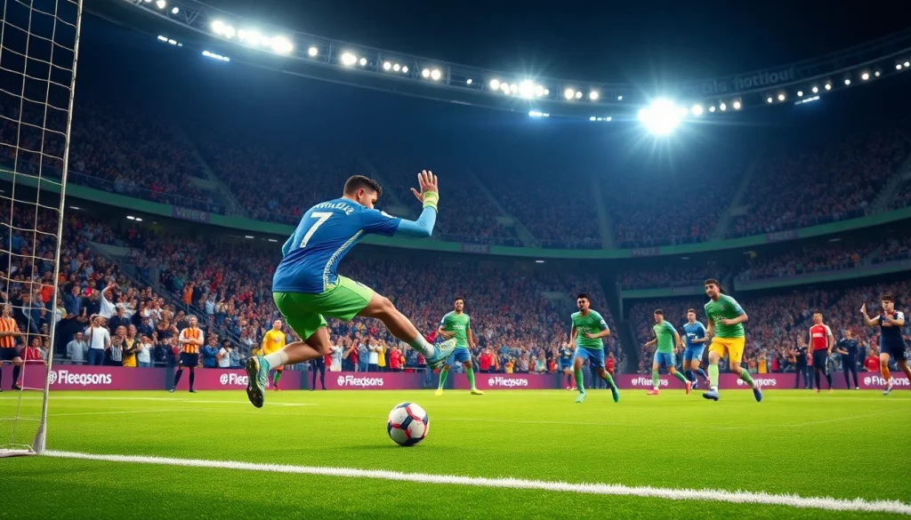 ผลบอลสดgo แสดงการเซฟบอลที่น่าตื่นเต้นจากผู้รักษาประตูในสนามฟุตบอล