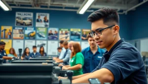 Students learning at a Trade School In Tennessee, showcasing hands-on training and diverse educational opportunities.