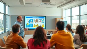 Participants engaged in OSHA training carolinas with a focus on safety education.