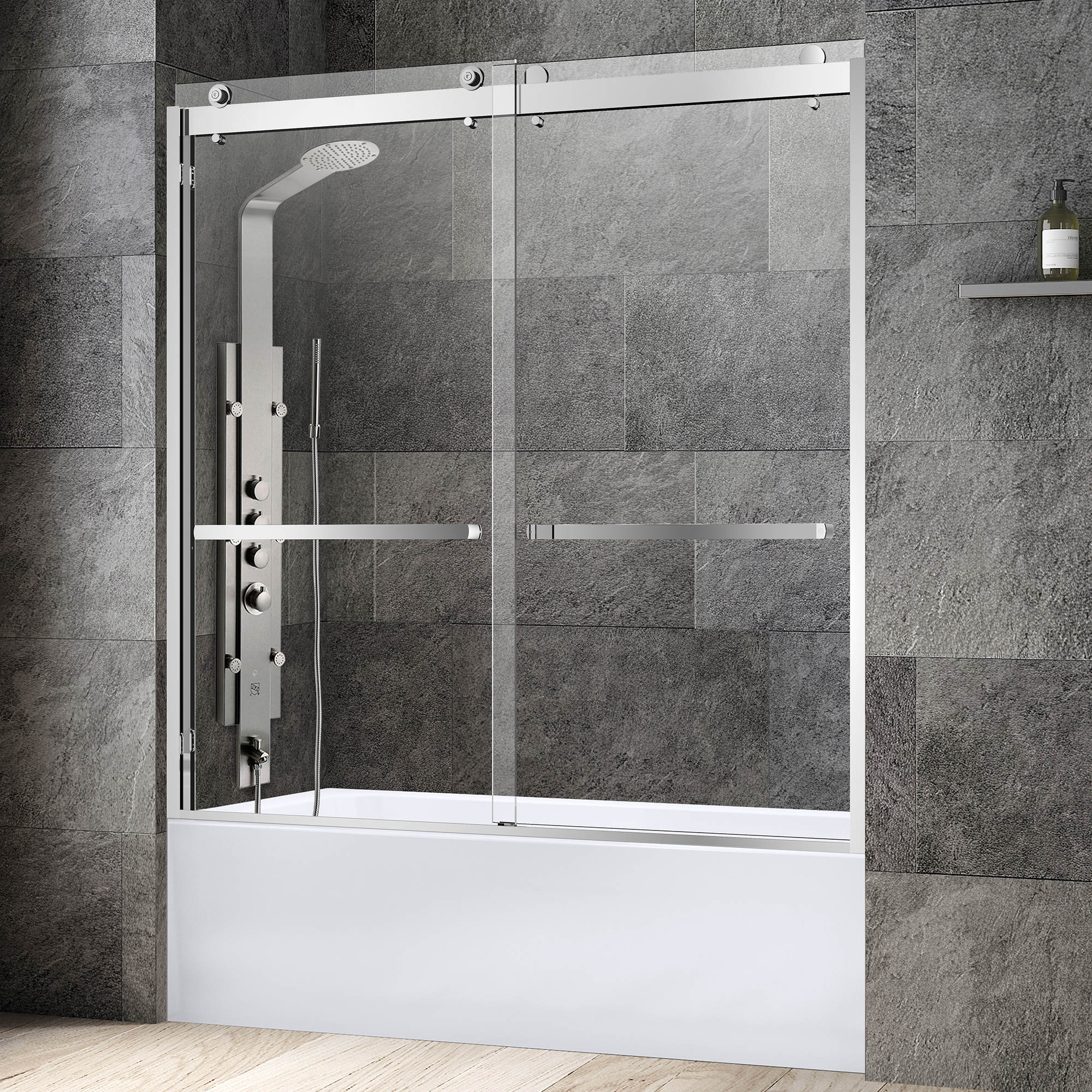 Sliding Glass Shower Doors for Easy, Smooth Operation