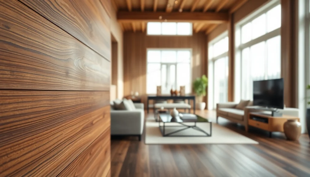 Enhance your interior with wood decorative panels for walls offering rich textures and a modern aesthetic.