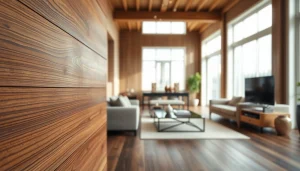 Enhance your interior with wood decorative panels for walls offering rich textures and a modern aesthetic.