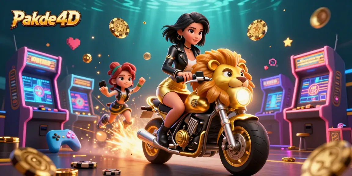 Experience thrilling wins with Pakde4D as vibrant characters and casino elements ignite excitement.